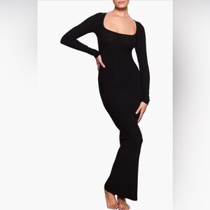 SKIMS Soft Lounge Long Sleeve Dress, Sz Small